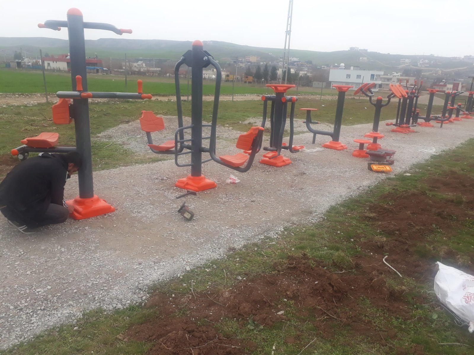 Dış Mekan Park Fitness Spor Aletleri