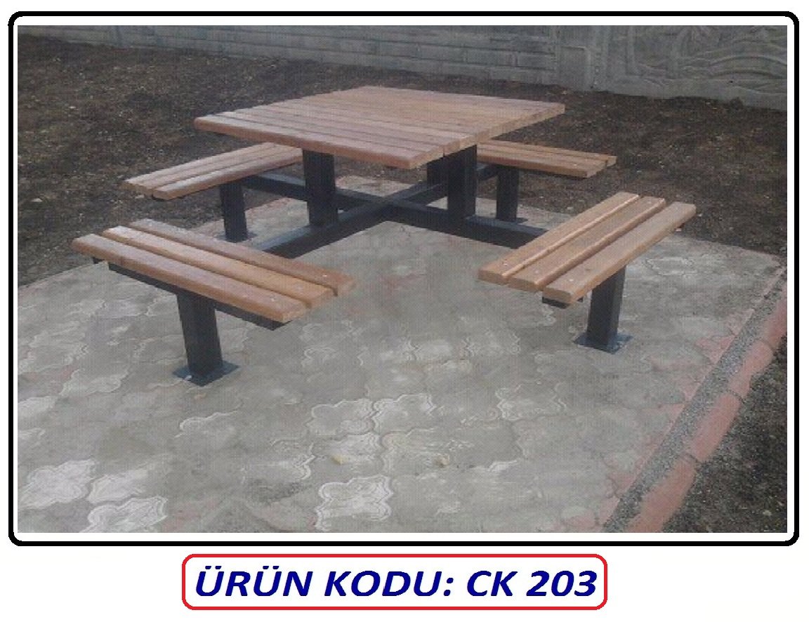 Çatılı piknik masaları4